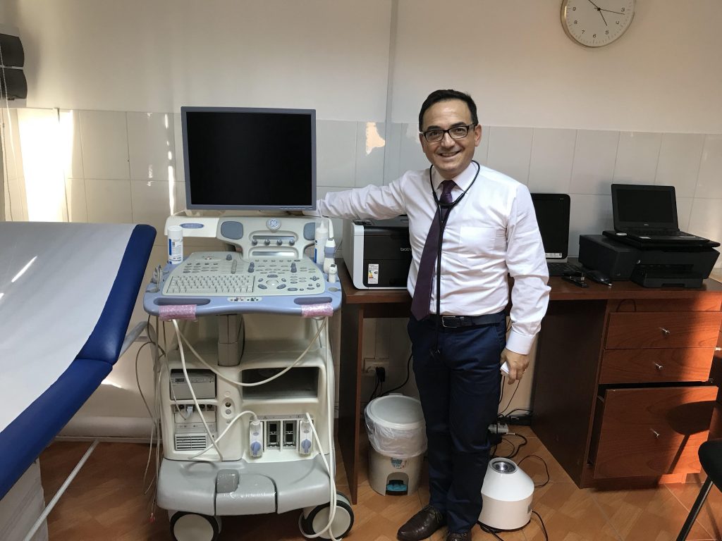 Ecografos Chile entrega equipo Cardiológico GE Vivid 7 a Clinical Trial 13 vivid7